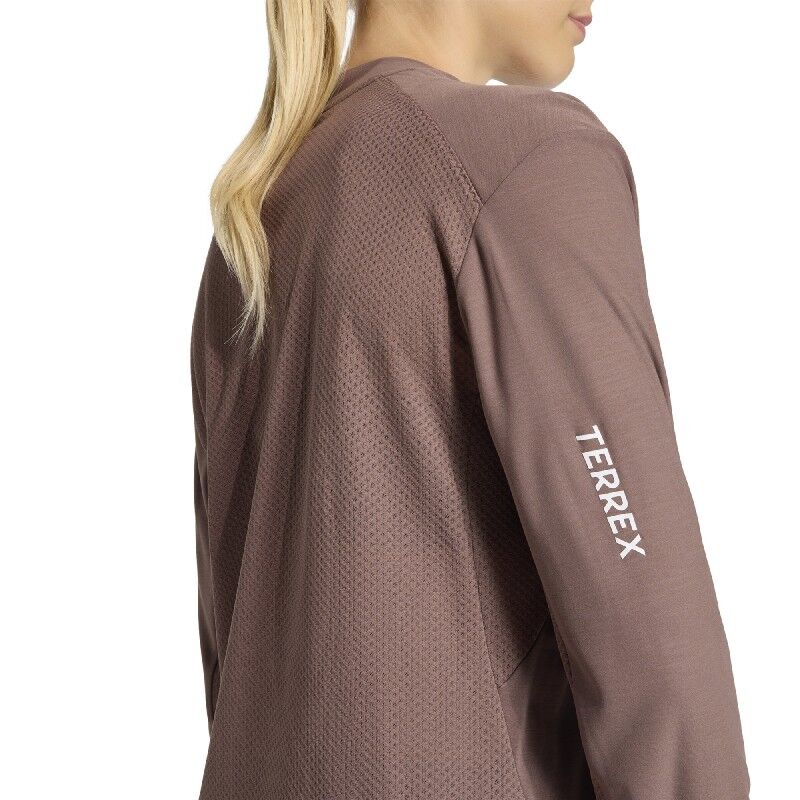 adidas Terrex Xperior Climacool+ Long Sleeve - T-shirt - Dam | Hardloop
