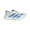 Off White / Light Blue / Bright Red