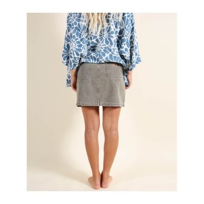 Denim - Skirt - Women's