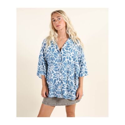 Coral - Camisa mulher