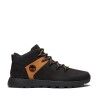 Black Nubuck W Wheat