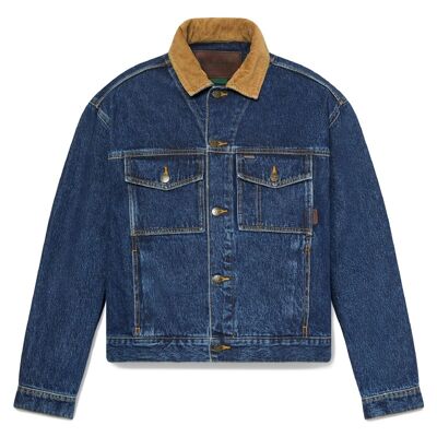 Denim Trucker Jacket - Jakke - Herrer