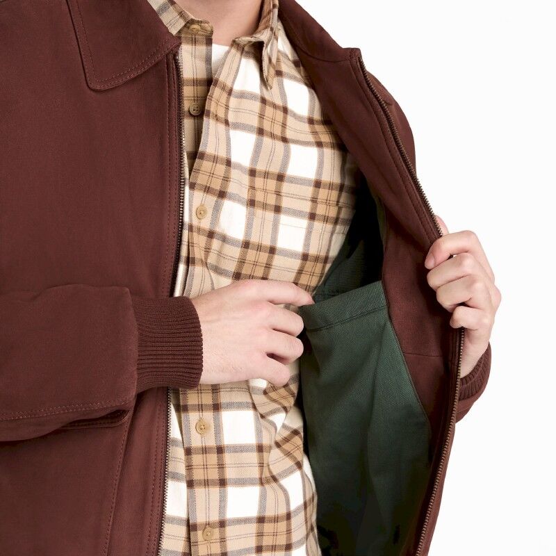 Timberland Leather Bomber - Jakke - Herrer | Hardloop