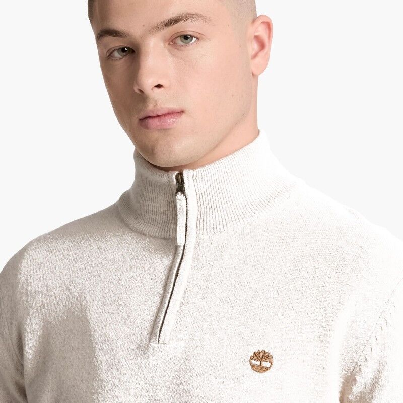 Timberland Cohas Brooks Merino 1/4 Zip Sweater - Pullover - Herren | Hardloop