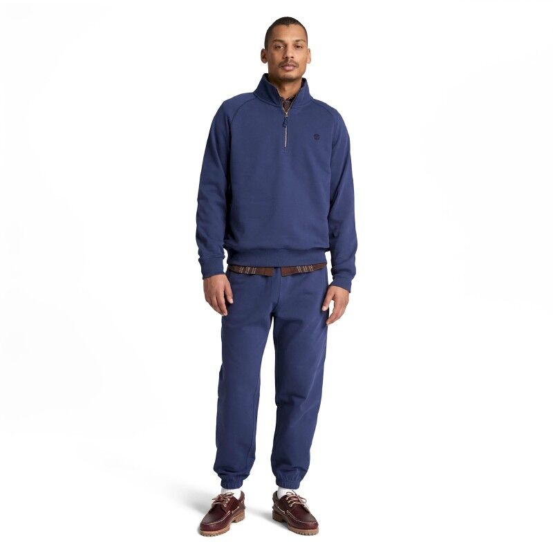 Exeter River Tree Embroidered Logo 1/4 Zip Lb - Jumper - Men's
