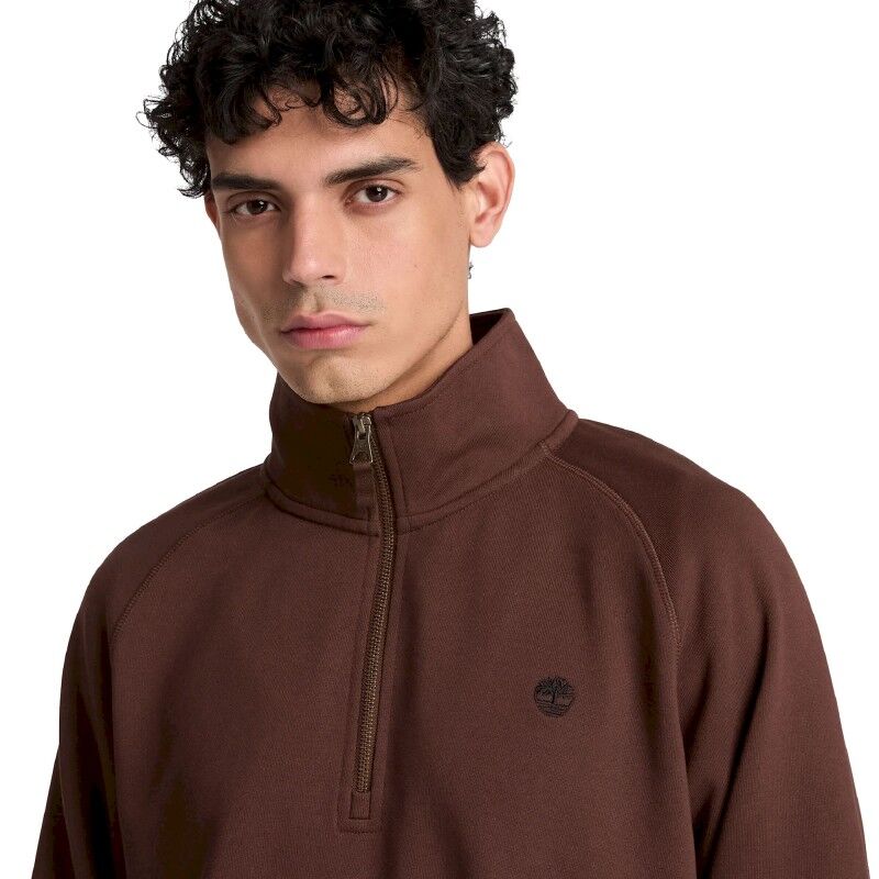 Timberland Exeter River Tree Embroidered Logo 1/4 Zip Lb - Jumper - Men's | Hardloop