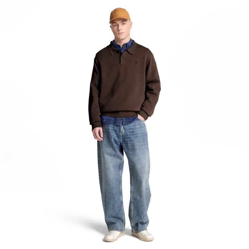 Timberland Williams River Cotton Polo Sweater - Jumper - Men's | Hardloop