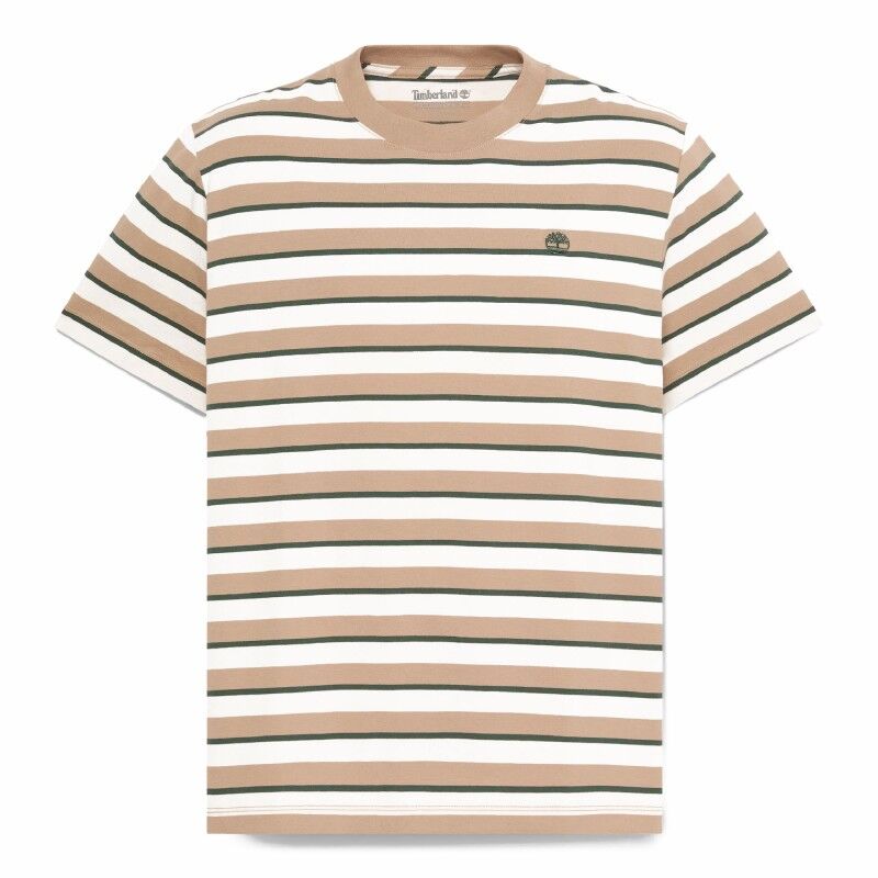 Timberland Stripe Ss Tee - T-paita - Miehet | Hardloop