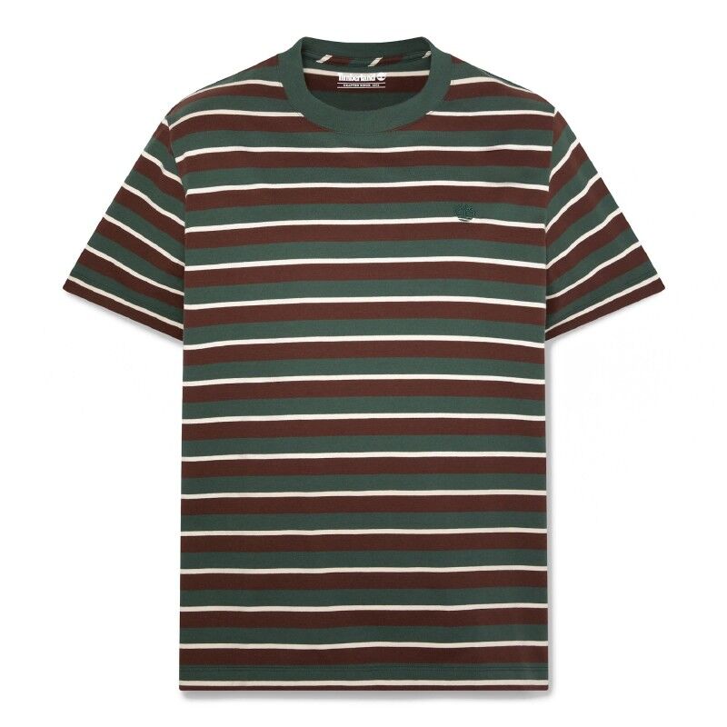 Stripe Ss Tee - T-shirt - Herrer
