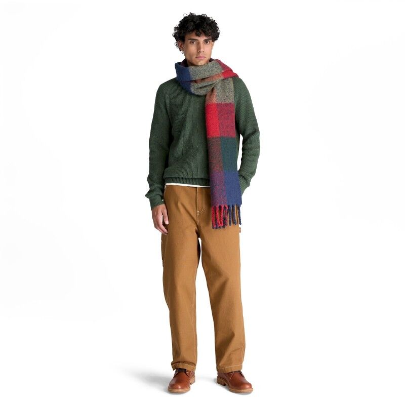 Cotton Blend Raglan Sleeve Crewneck - Pullover - Herren