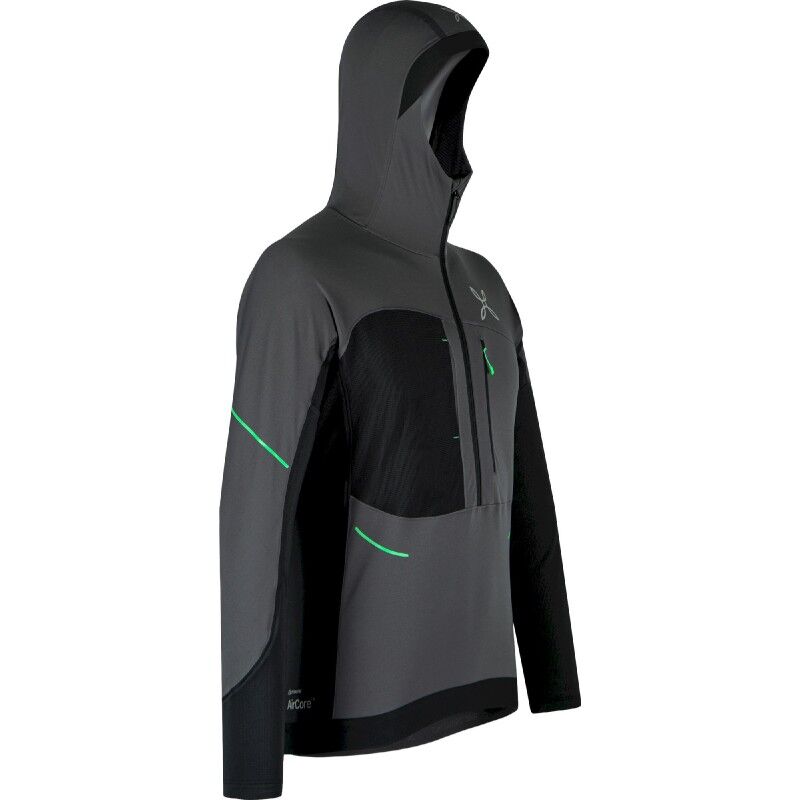 Montura Ritmo Ptc Aircore Half Zip M. - Polar | Hardloop