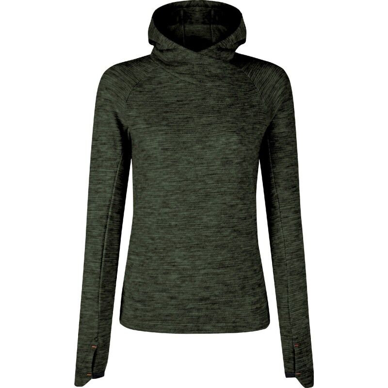Versante Merino Hood.L/S Tee Woman - Merinohoodie - Damen