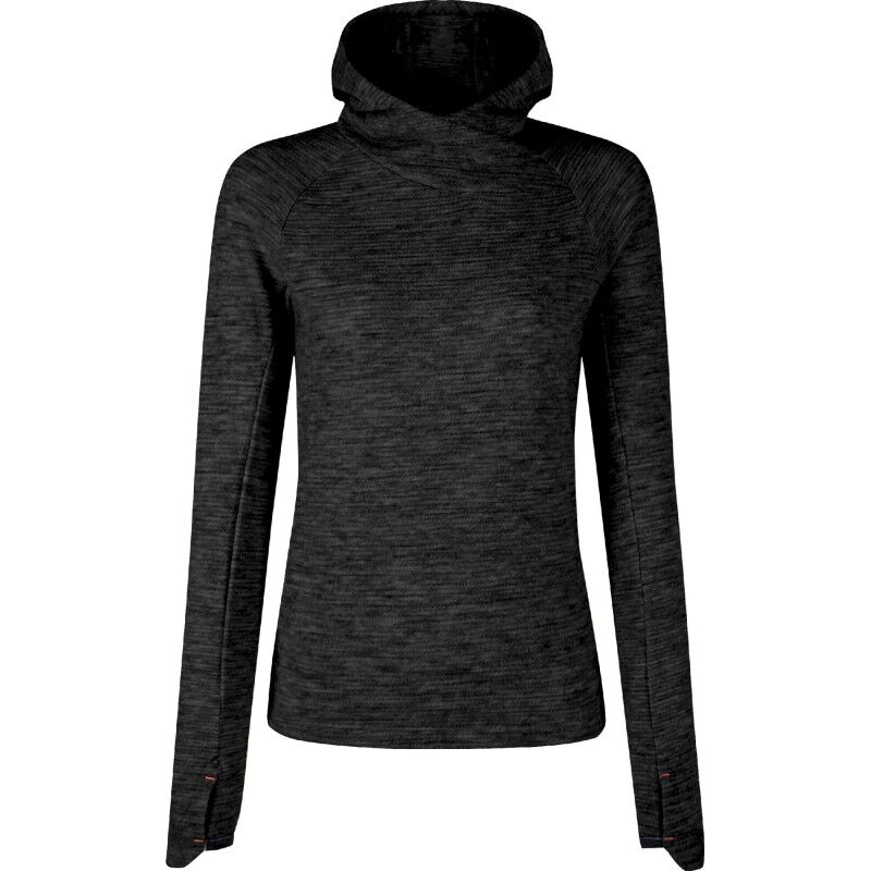 Versante Merino Hood.L/S Tee Woman - Merinohoodie - Damen