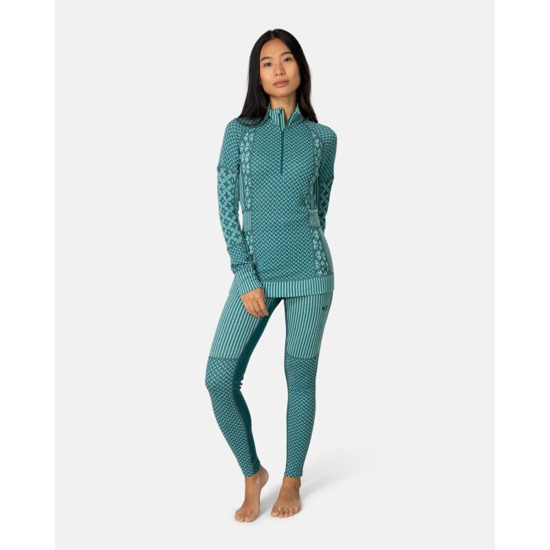 Kari Traa Smekker Half Zip - Ropa interior merino - Mujer