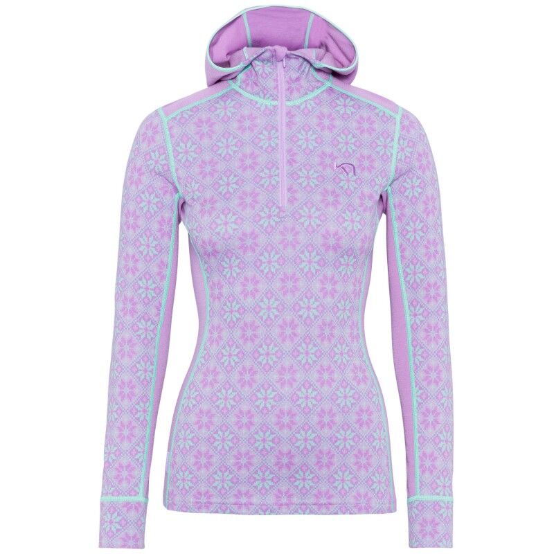 Rose Baselayer Hoodie - Jersey de lana merino - Mujer