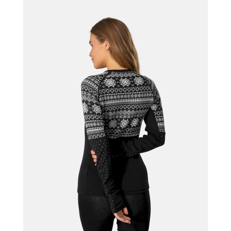 Kari Traa Vilma LS - Roupa interior de lã merino mulher | Hardloop