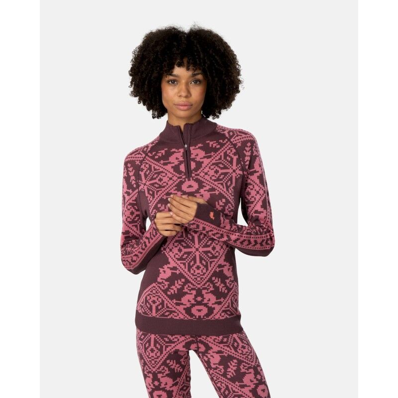 Saga Half Zip - Sous-vêtement thermique femme