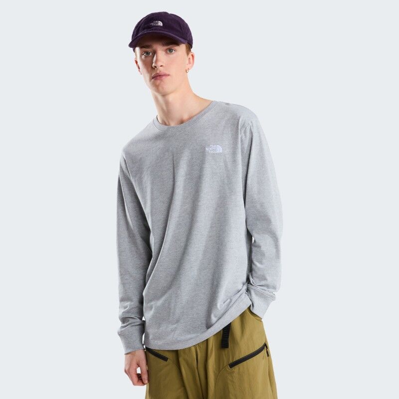 The North Face Evolution Simple Dome Regular Long Sleeve - T-shirt - Uomo | Hardloop