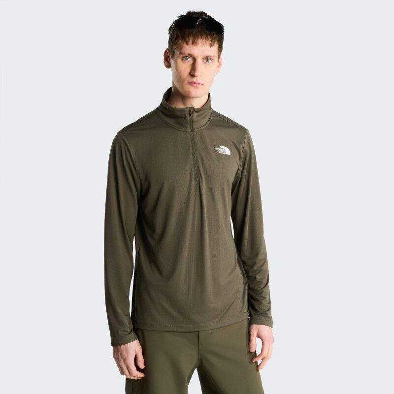 The North Face 24/7 1/4 Zip Tee - Pánské funkční triko | Hardloop