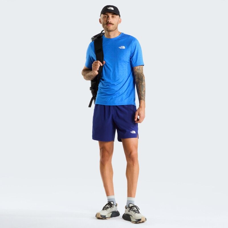 The North Face 24/7 Pentadome Embossed Reg Short Sleeve - T-shirt - Heren | Hardloop