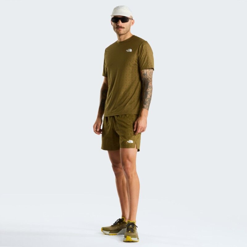 The North Face 24/7 Pentadome Embossed 7In Shorts - Laufshorts - Herren | Hardloop