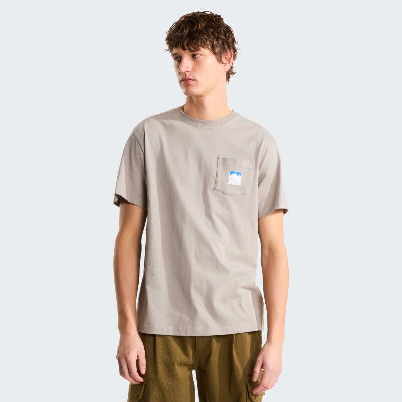The North Face Mountain Logo Relaxed Short Sleeve Tee - T-shirt - Uomo | Hardloop