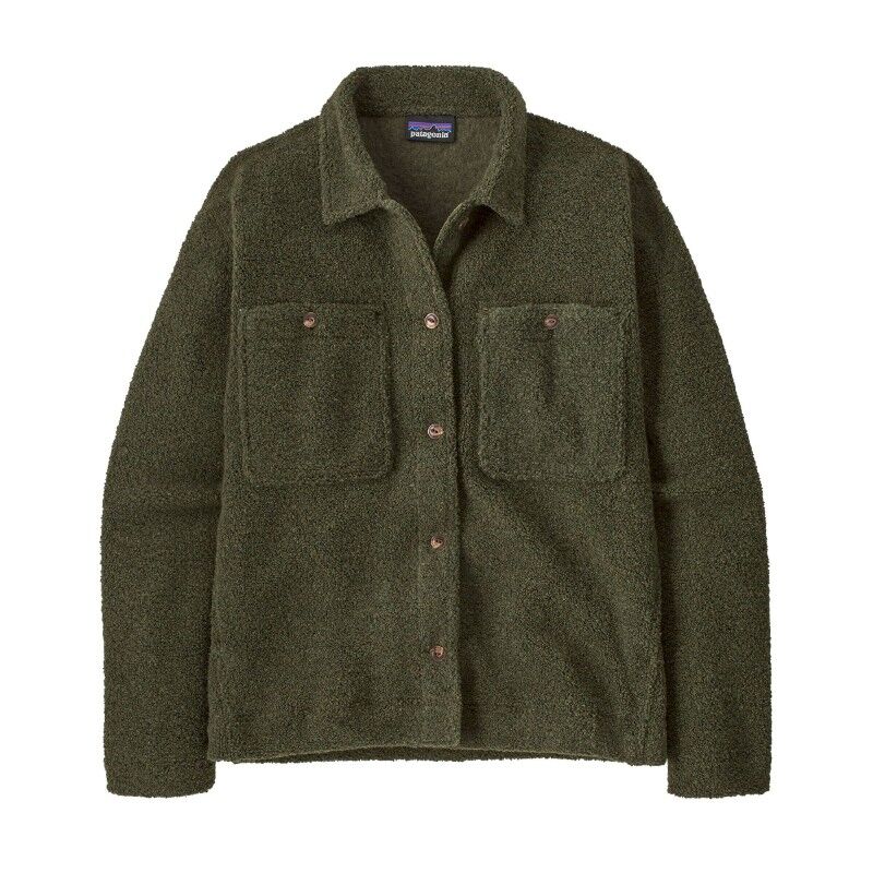 Patagonia W's Reclaimed Sweater Shirt Jkt - Fleecevest - Dames | Hardloop