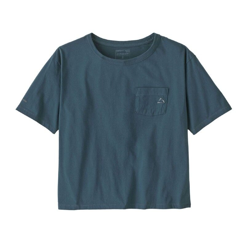 W's Fitz Roy Massif Easy Cut Pocket Tee - T-shirt - Dames