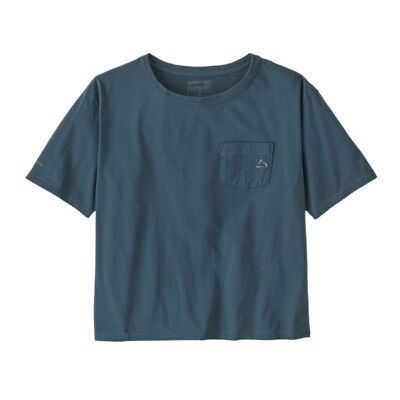 W's Fitz Roy Massif Easy Cut Pocket Tee - T-shirt mulher