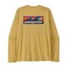 Patagonia M's L/S Cap Cool Daily Shirt - Boardshort Logo - T-shirt - Men's | Hardloop