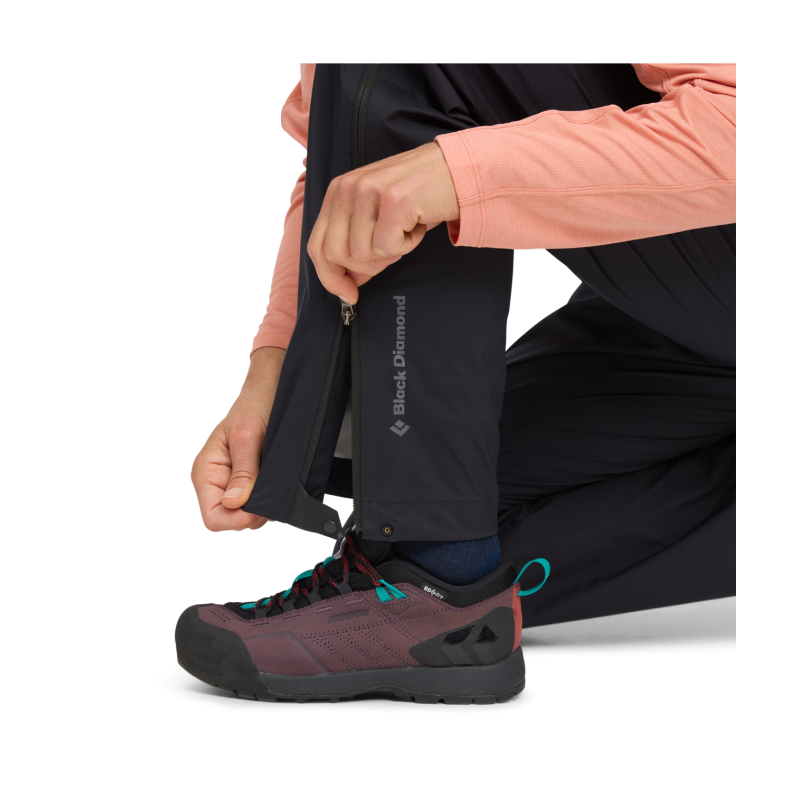 Black Diamond W Fineline Strch Fz Pants Shrt - Laufhose - Damen | Hardloop