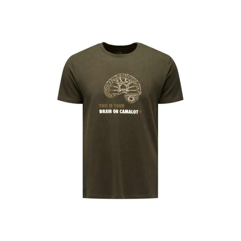 M Brain On Camalot Ss Tee - T-paita - Miehet