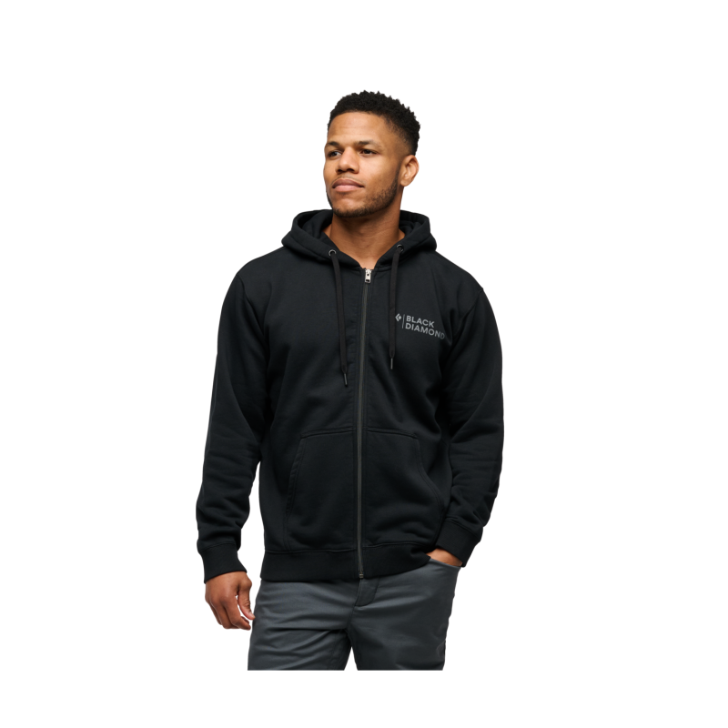 Black Diamond M Mini Stacked Fz Hoody - Hoodie - Men's | Hardloop