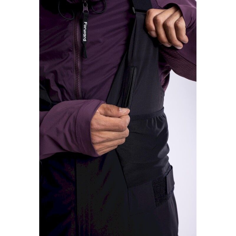 Forward Outdoor Apparel Manifest Tour Shell Bib - Hiihtohaalarit - Miehet | Hardloop