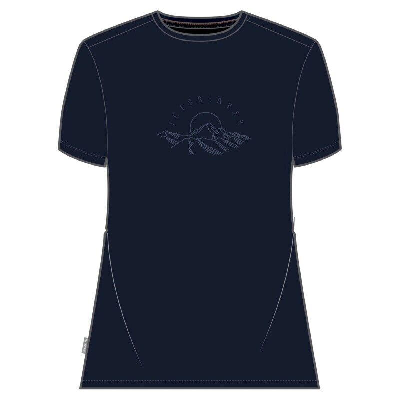 icebreaker Merino 150 Tech Lite SS Tee Sunrise Sumit - Merino-t-paidat - Naiset | Hardloop