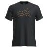 icebreaker Merino Blend 125 Cool-Lite Sphere SS Tee Across the Peaks - Merino shirt - Men's | Hardloop