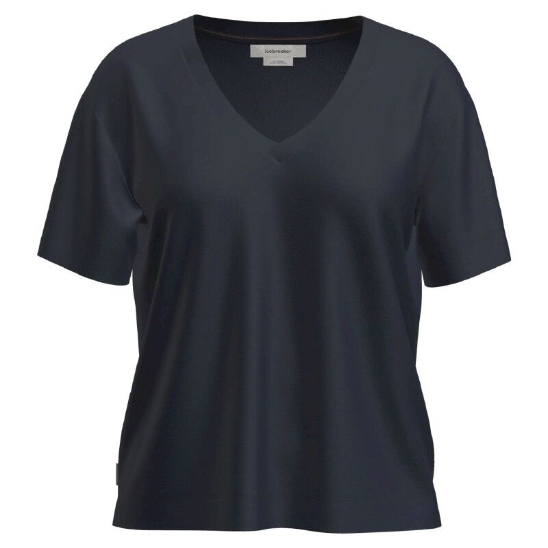 Merinos 150 Tech Lite SS Relax V Neck Tee - Merinoshirt - Damen