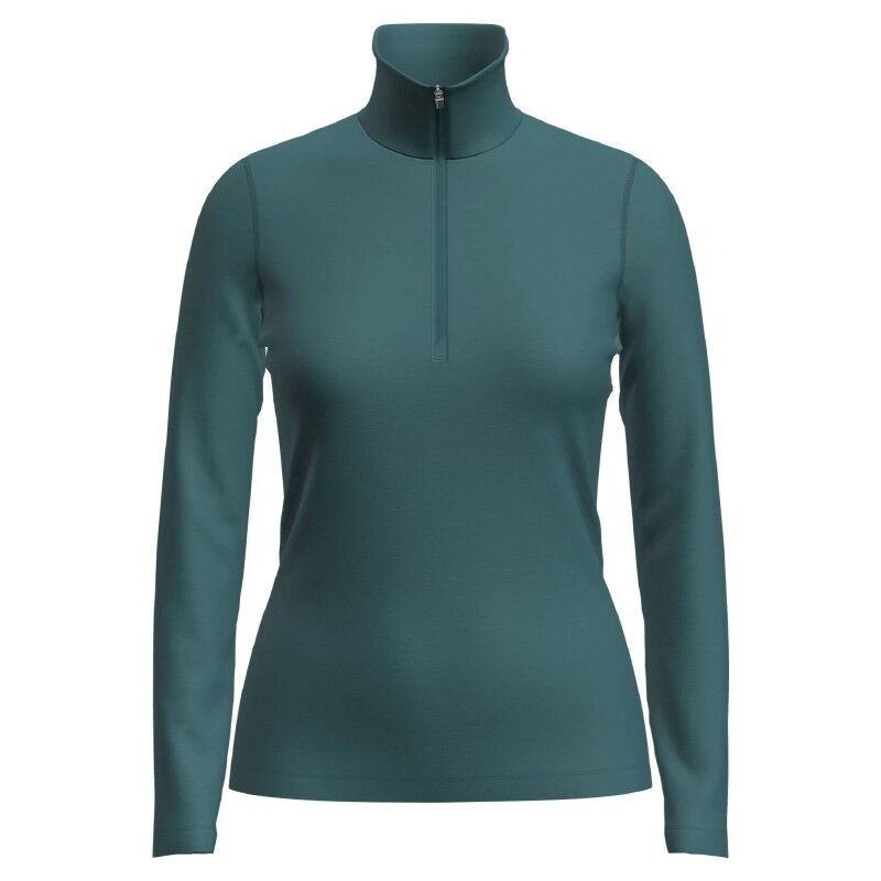200 Oasis LS Half Zip - Maillot thermique laine mérinos femme