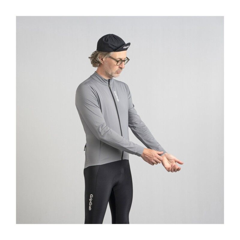 GripGrab RIDE Thermal Long Sleeve Jersey - Cycling jersey - Men's | Hardloop