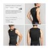 GripGrab PACR Spring-Autumn Seamless Sleeveless Base Layer - Pánské Technické cyklistické spodní prádlo | Hardloop