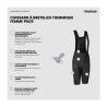 GripGrab PACR Thermal Bib Shorts - Spodenki kolarskie z szelkami rowerowe damskie | Hardloop