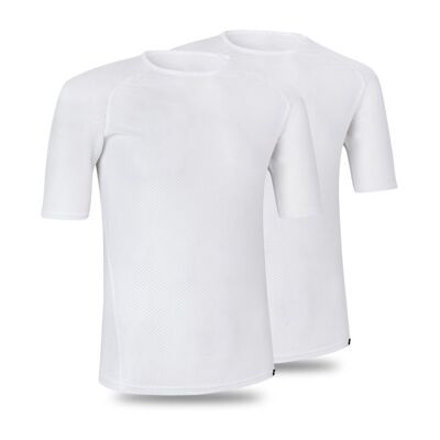 Ultralight Mesh Short Sleeve Base Layer 2-Pack - Fahrrad Funktionsunterwäsche - Herren