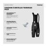 GripGrab PACR Thermal Bib Shorts - Spodenki kolarskie z szelkami rowerowe męskie | Hardloop