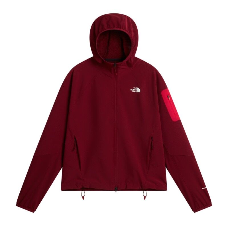 The North Face Tek Approach Futurefleece Hooded Jacket - Softshelljakke - Damer | Hardloop