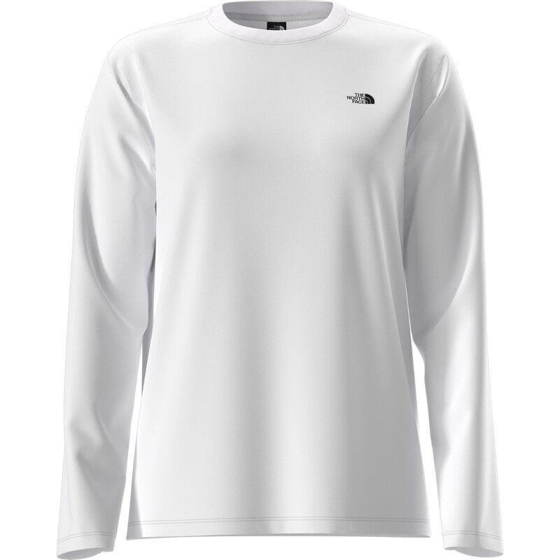 The North Face W Tnf Essential Simple Dome Rlx Long Sle - T-shirt - Dames | Hardloop