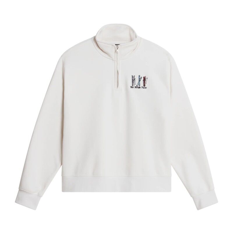 W Ski Embro Relaxed 1/4 Zip - Graphic - Sweatere - Damer