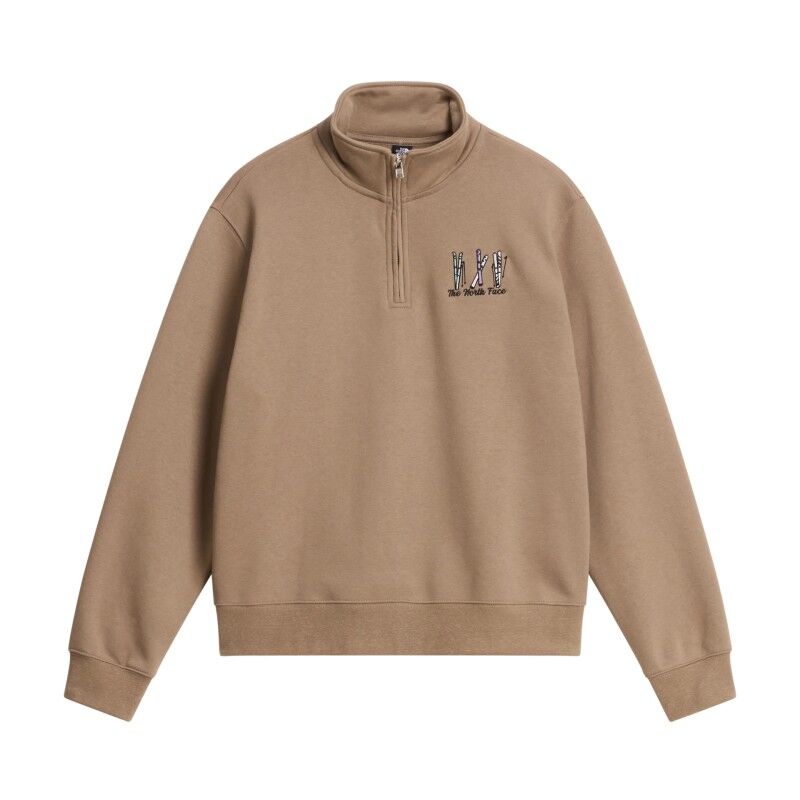 W Ski Embro Relaxed 1/4 Zip - Graphic - Sweatshirt femme