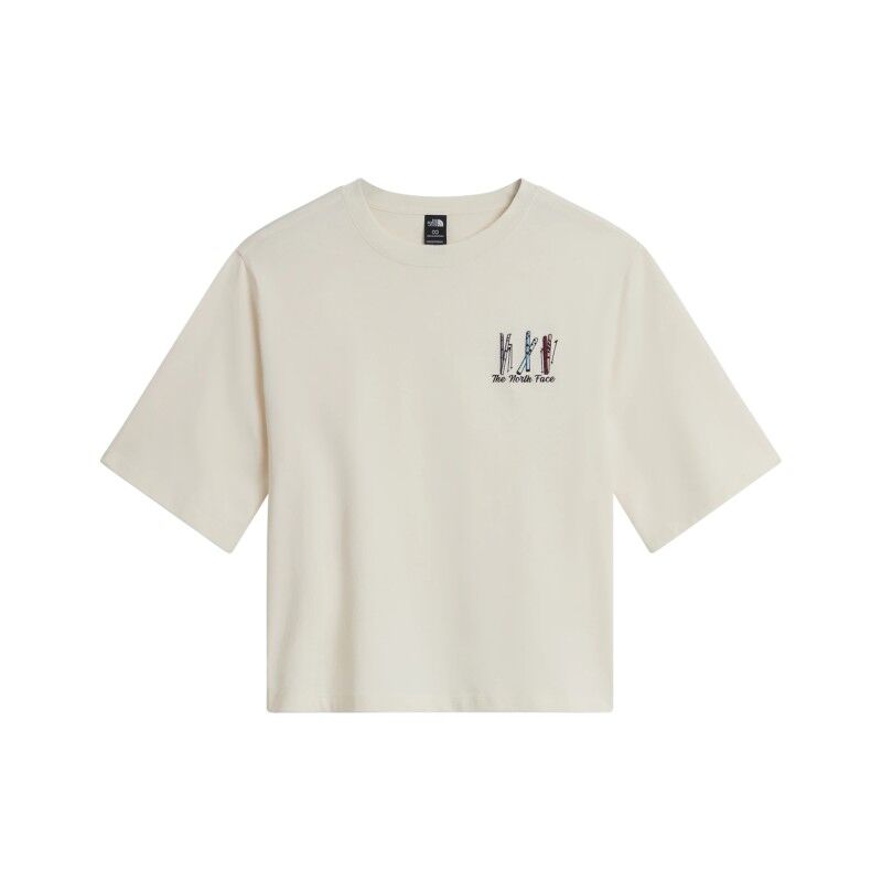 The North Face W Ski Embro Boxy Ss Tee-Graphic - T-shirt - Women's | Hardloop