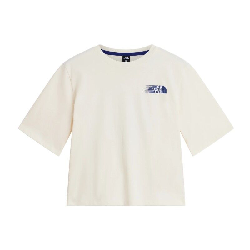 W Retro Trail Boxy Ss Tee-Graphic - T-shirt femme