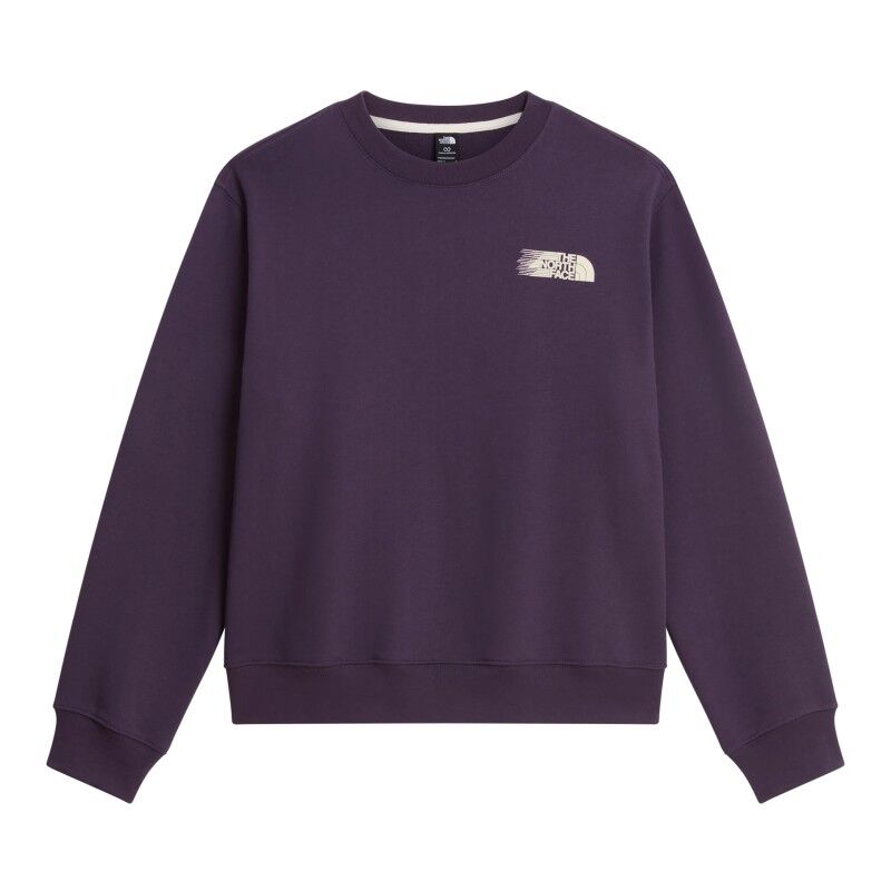 The North Face W Retro Trail Relaxed Crew- Graphic - Jerséis - Mujer | Hardloop